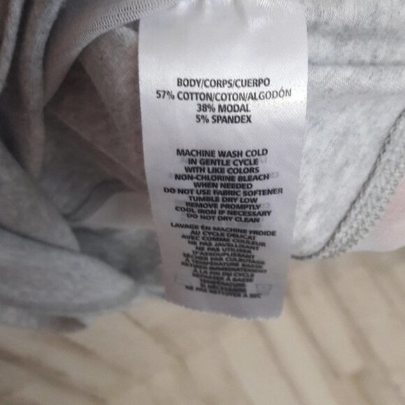 Betsey Johnson Performance Dress Grey Mesh Tank S - Picture 5 of 7